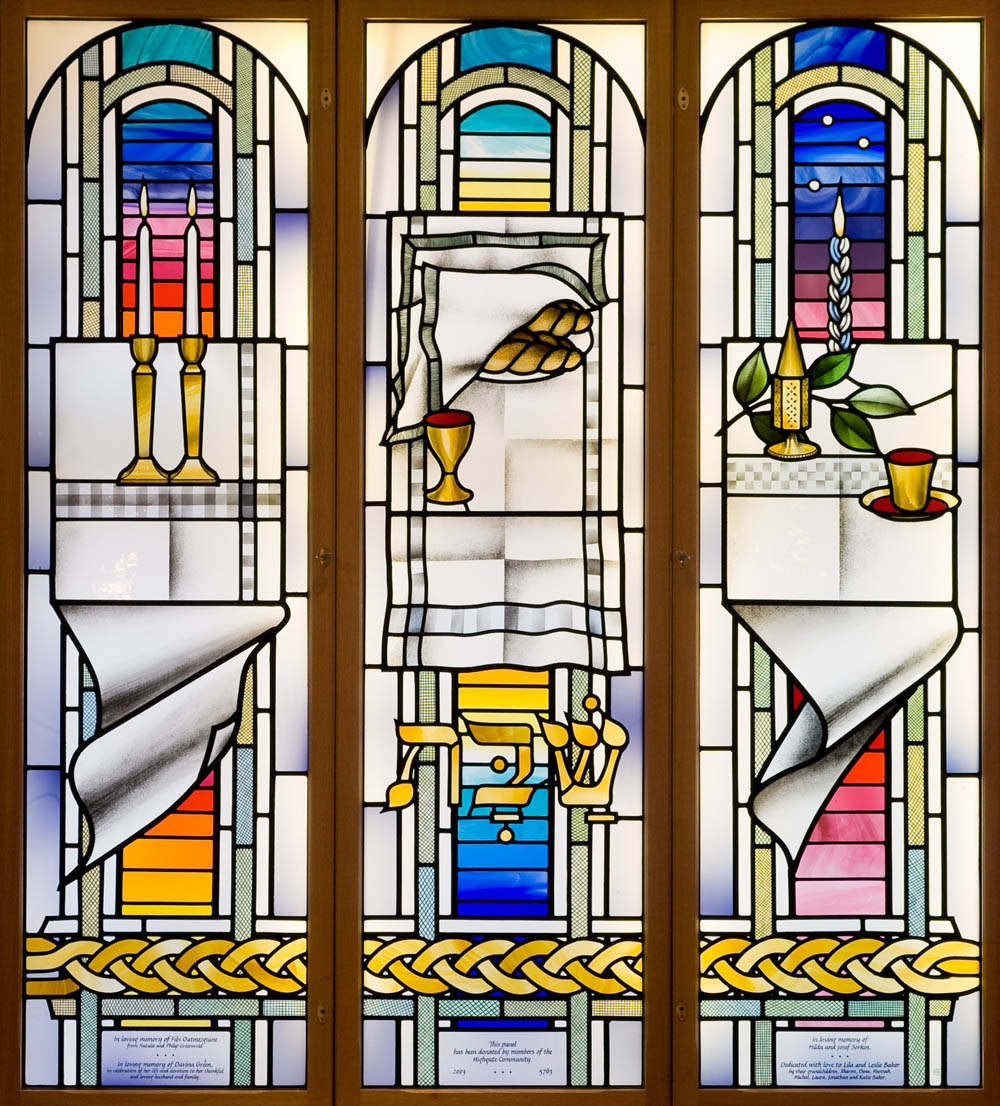 stained glass section