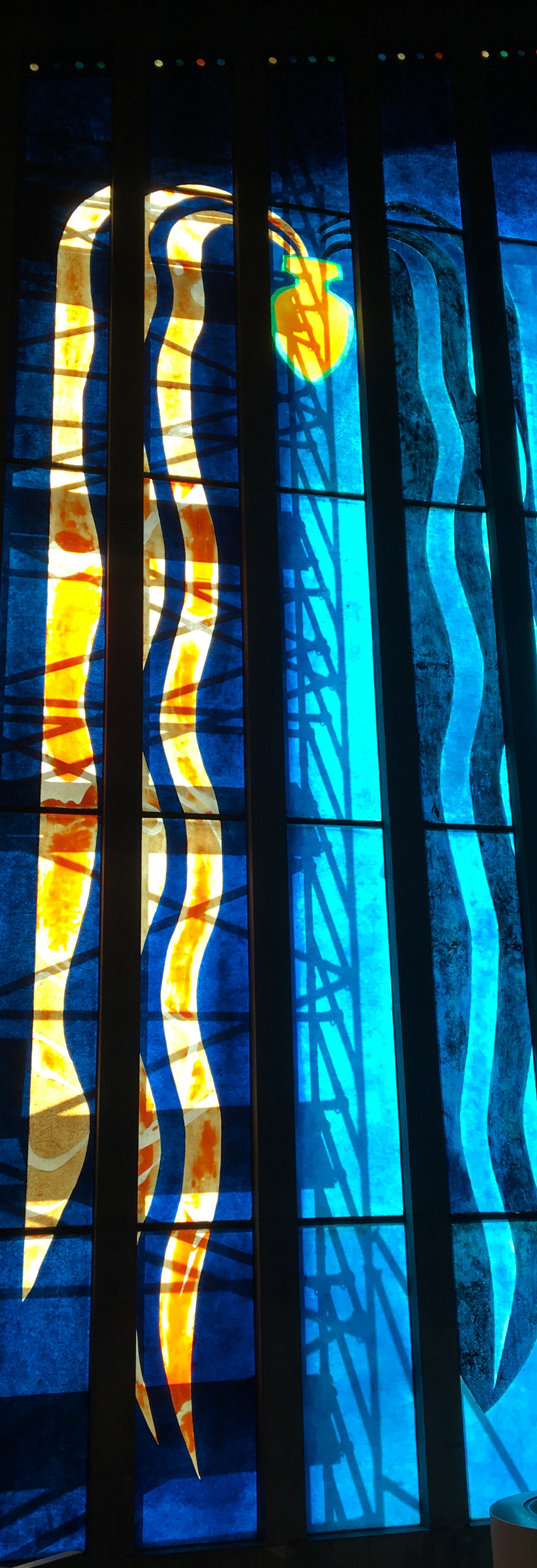 colourful stained glass